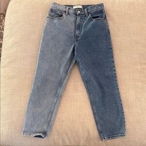 Abercrombie & Fitch High Rise Blue Jeans